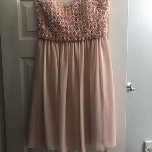 Calvin Klein strapless dress